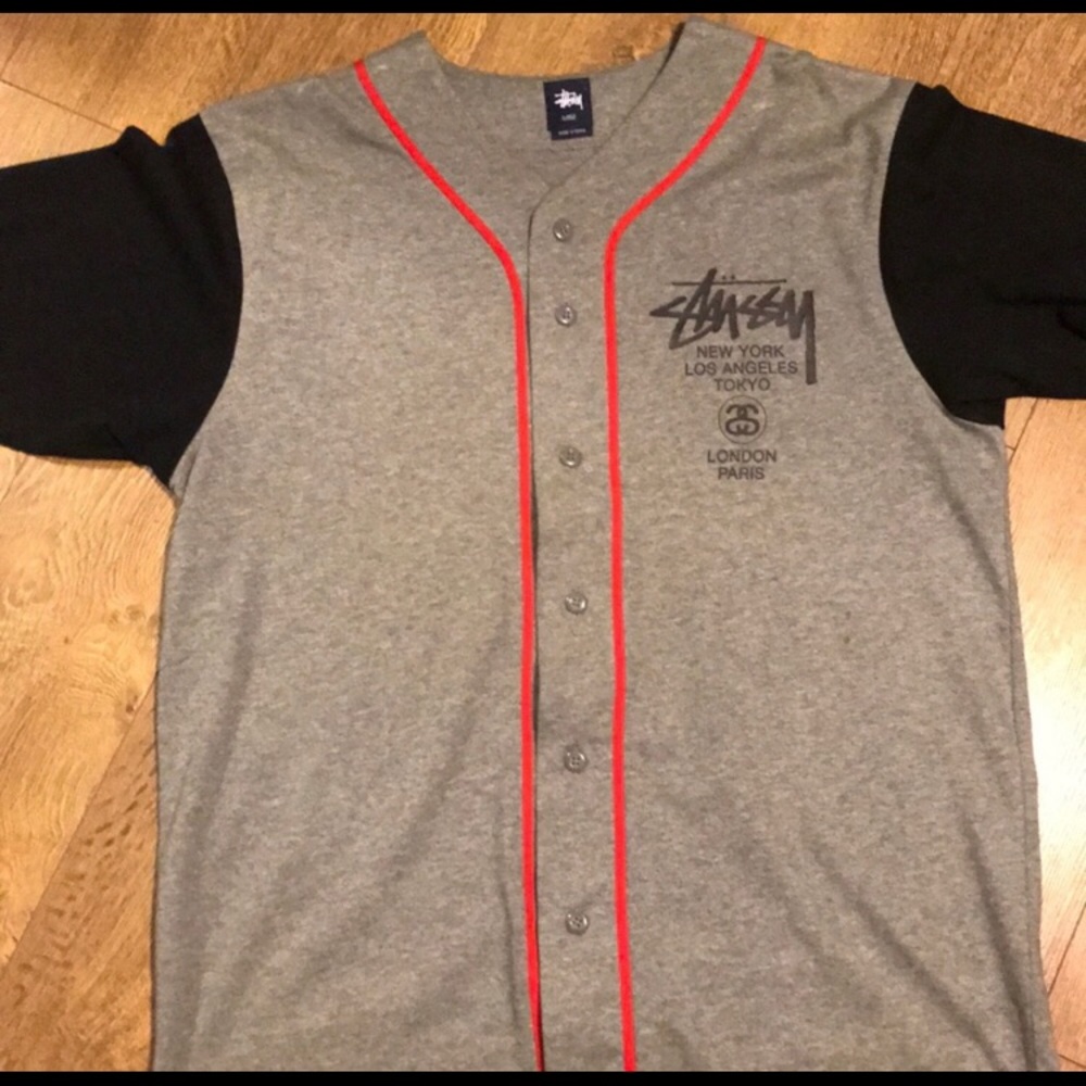 STUSSY VARY RARE XL baseball jersey